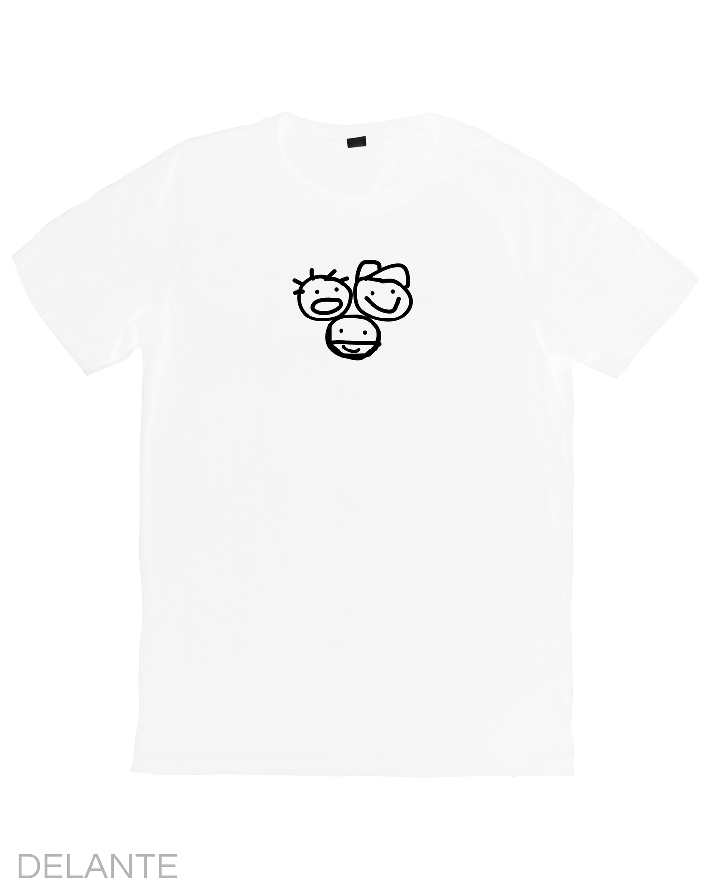 Playera Latin Mafia Mas Humano White
