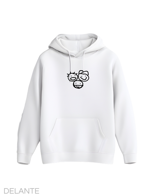 Sudadera Latin Mafia Mas Humano White