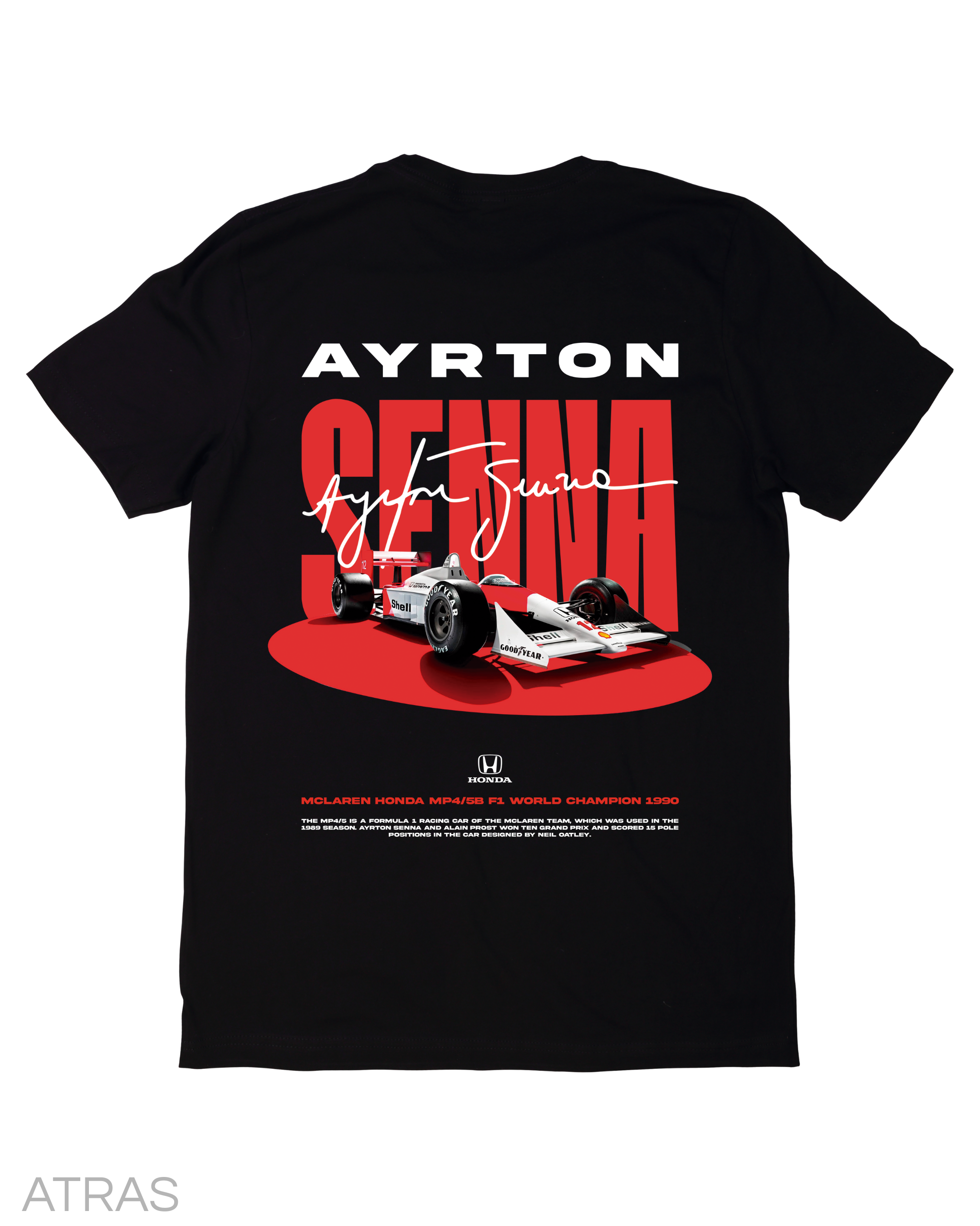 Playera Ayrton Senna