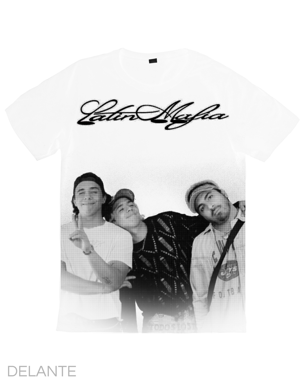 Playera Latin Mafia TDTD White