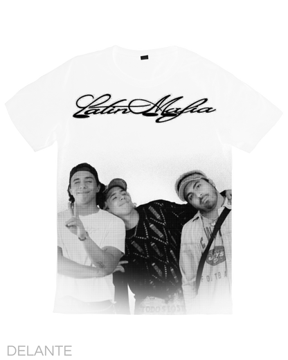 Playera Latin Mafia TDTD White