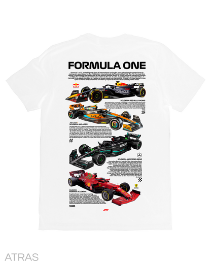 Playera Scuderias F1 White