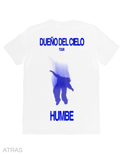 Playera Humbe Dueño del Cielo Tour White