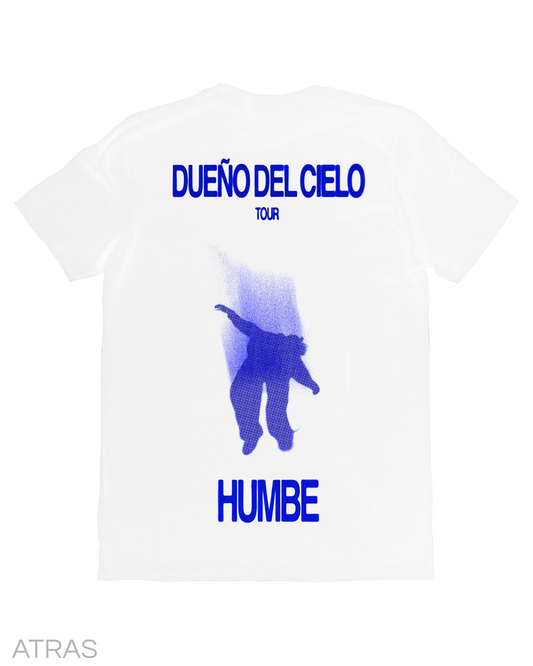 Playera Humbe Dueño del Cielo Tour White