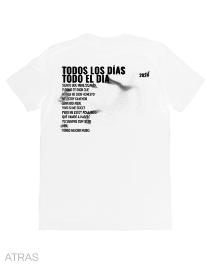Playera Latin Mafia TDTD White