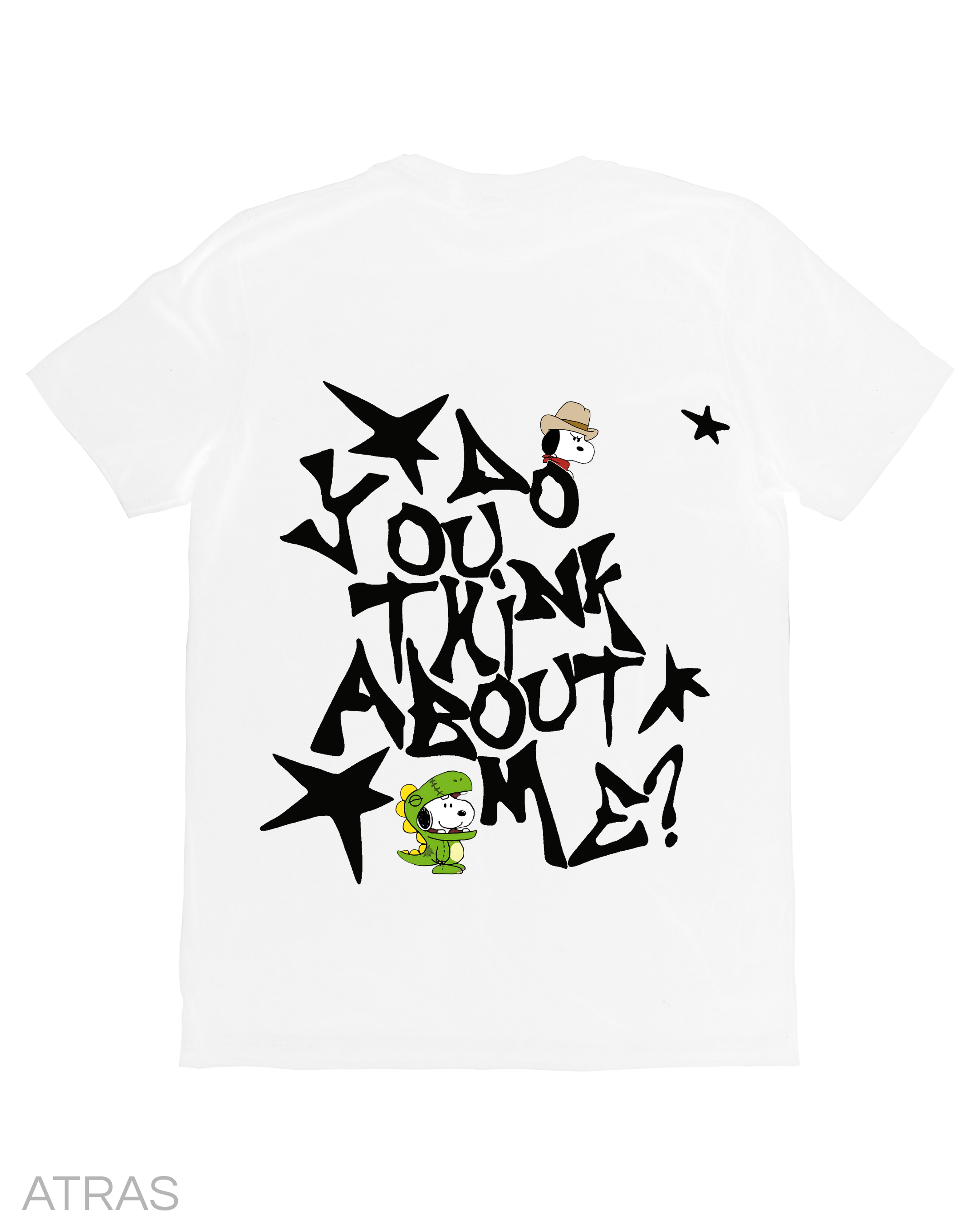 Playera Snoopy x Nsqk White