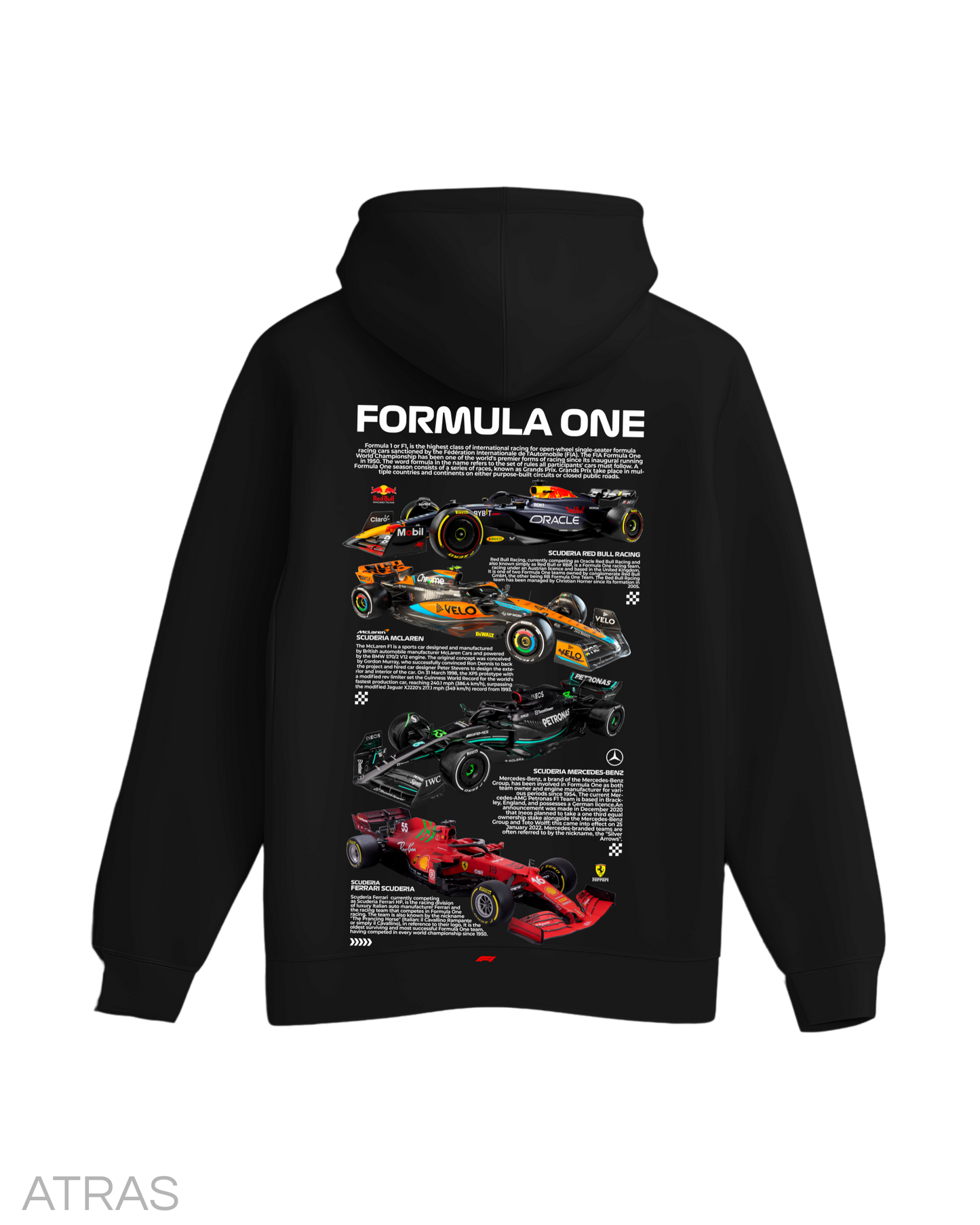 Sudadera F1 Scuderia Black