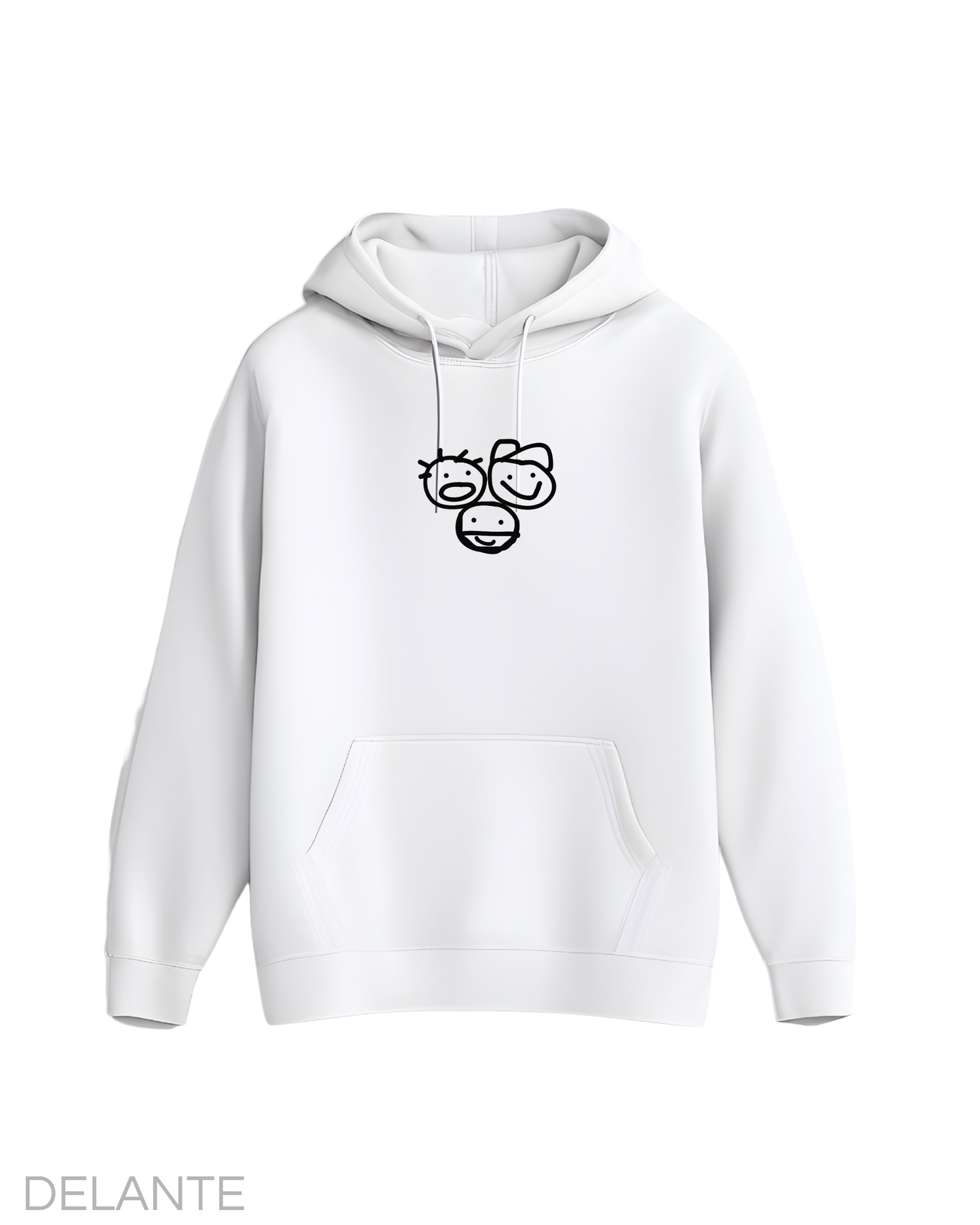 Sudadera Latin Mafia Mas Humano White