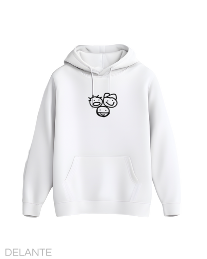 Sudadera Latin Mafia Mas Humano White