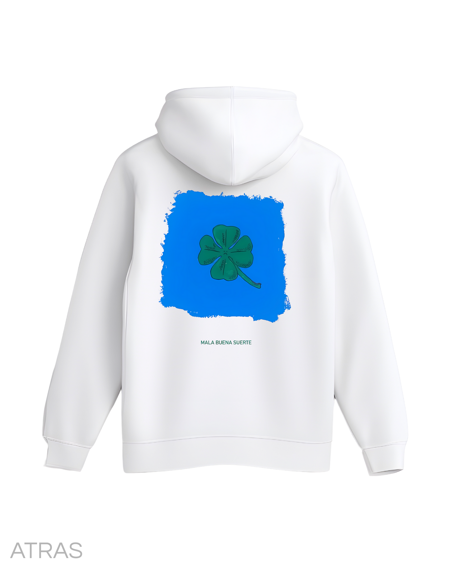 Sudadera Latin Mafia Mala Buena Suerte White