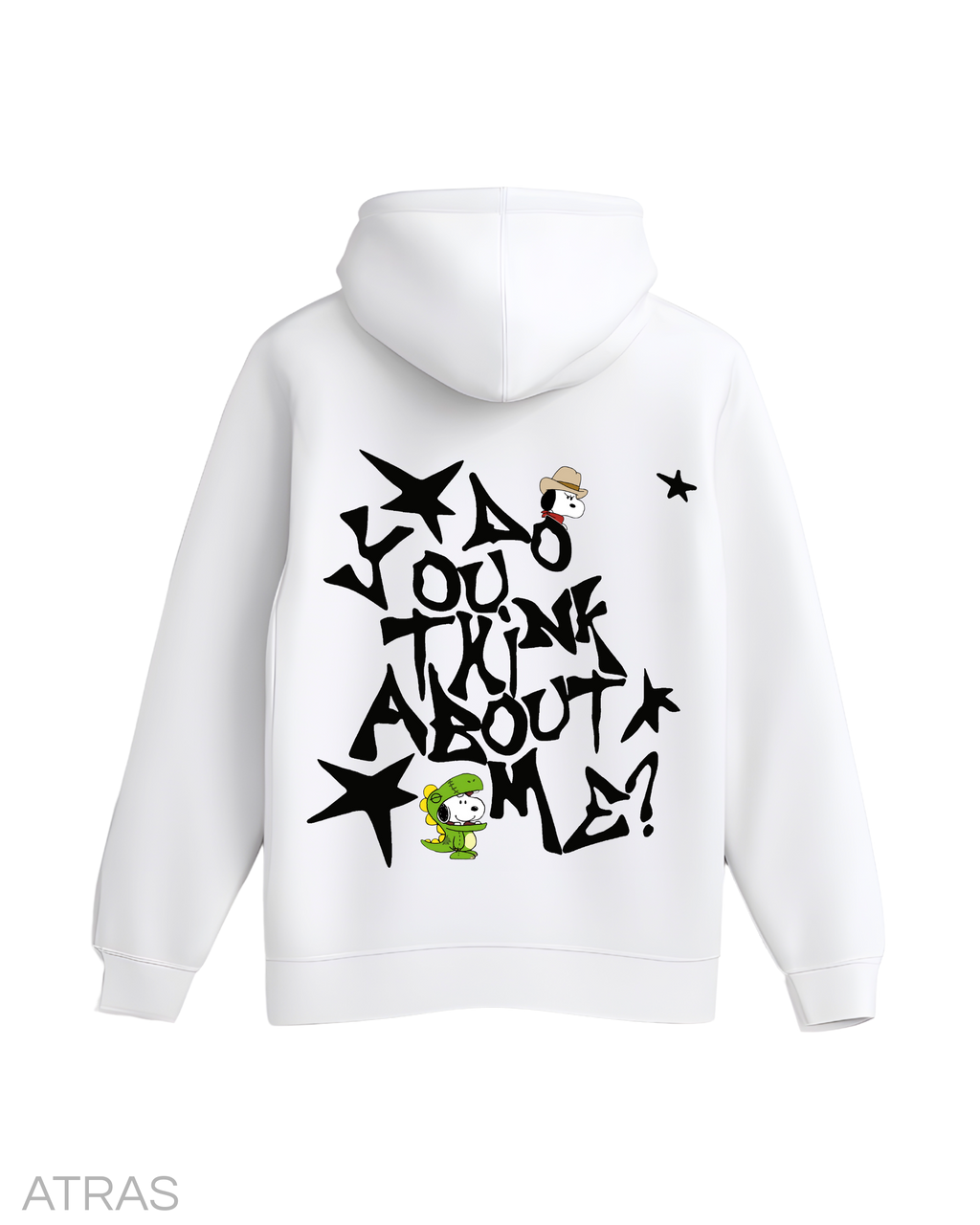 Sudadera Snoopy x Nsqk White