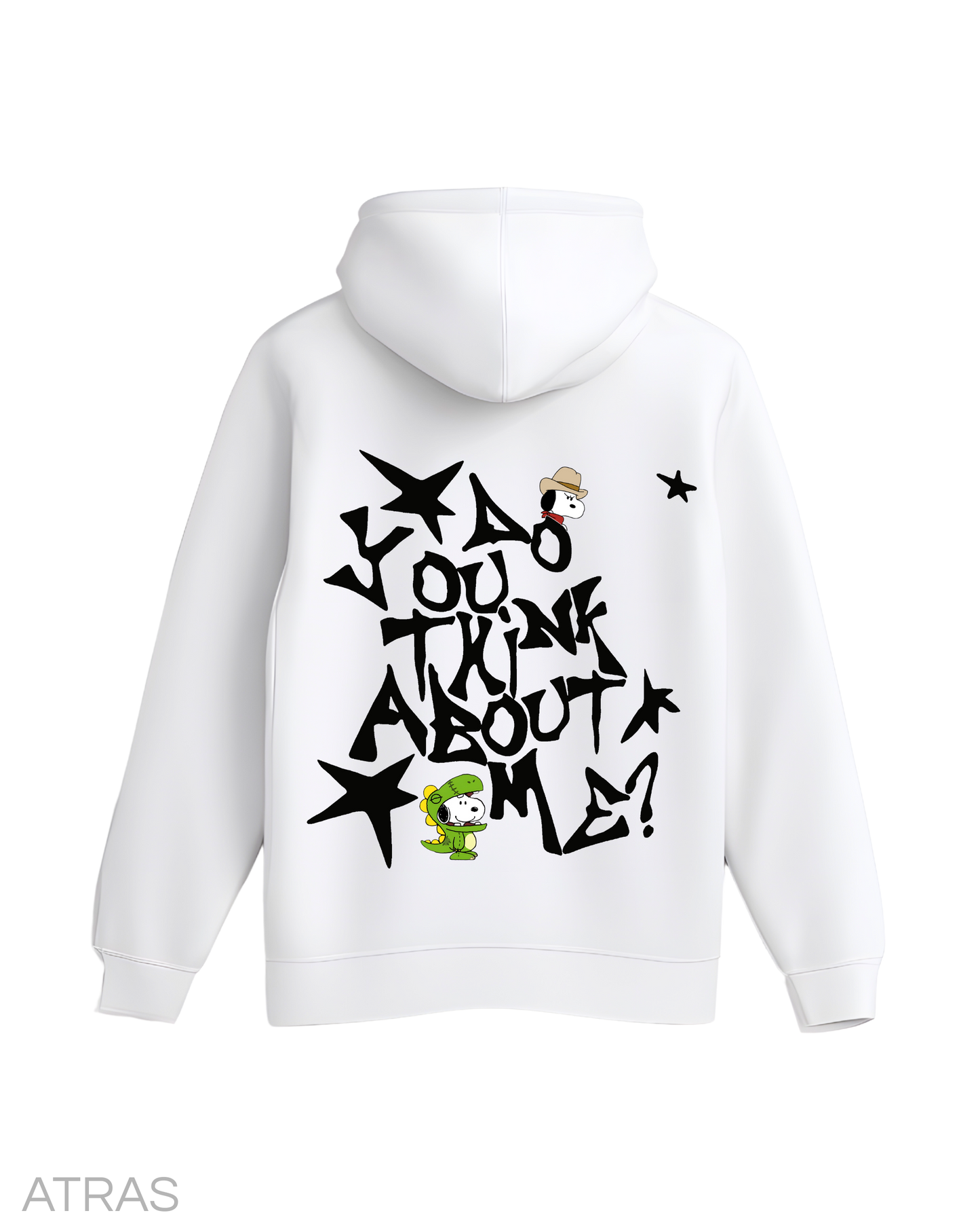Sudadera Snoopy x Nsqk White