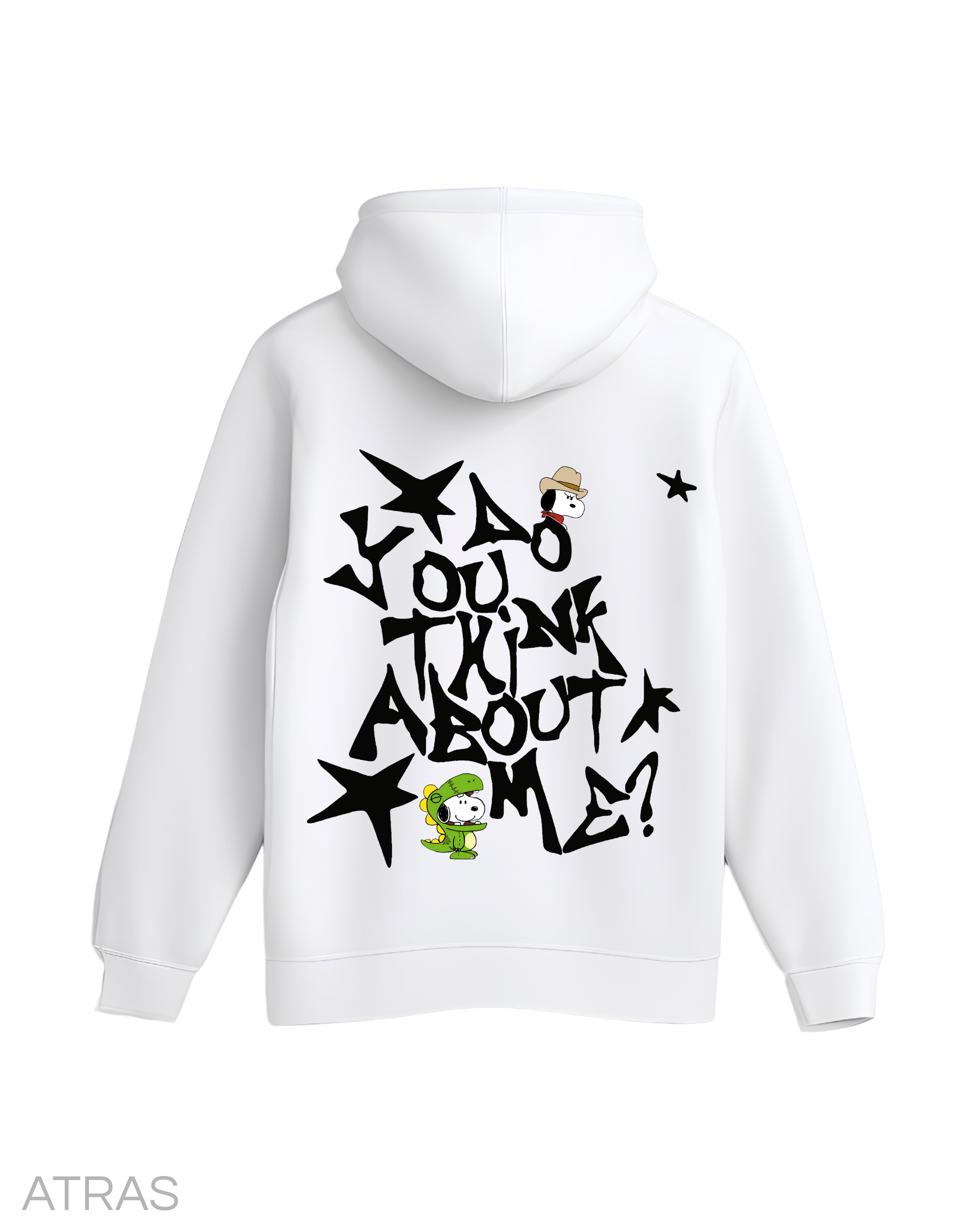 Sudadera Snoopy x Nsqk White