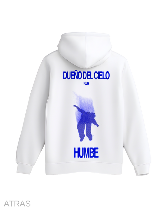 Sudadera Humbe Dueño del Cielo Tour White